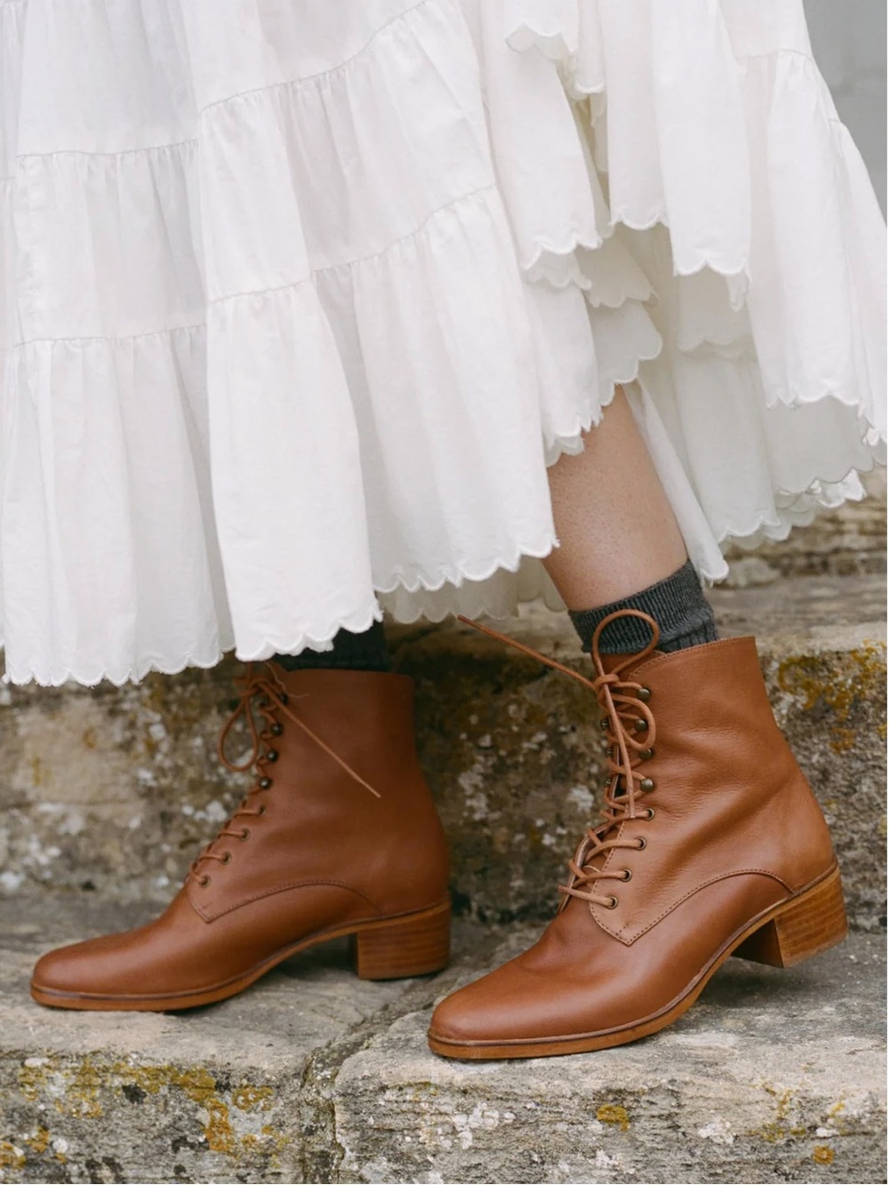 Christy Dawn Dawn Boot in Carmel size 9.5